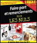 Faire-part et remerciements Pour les Nuls